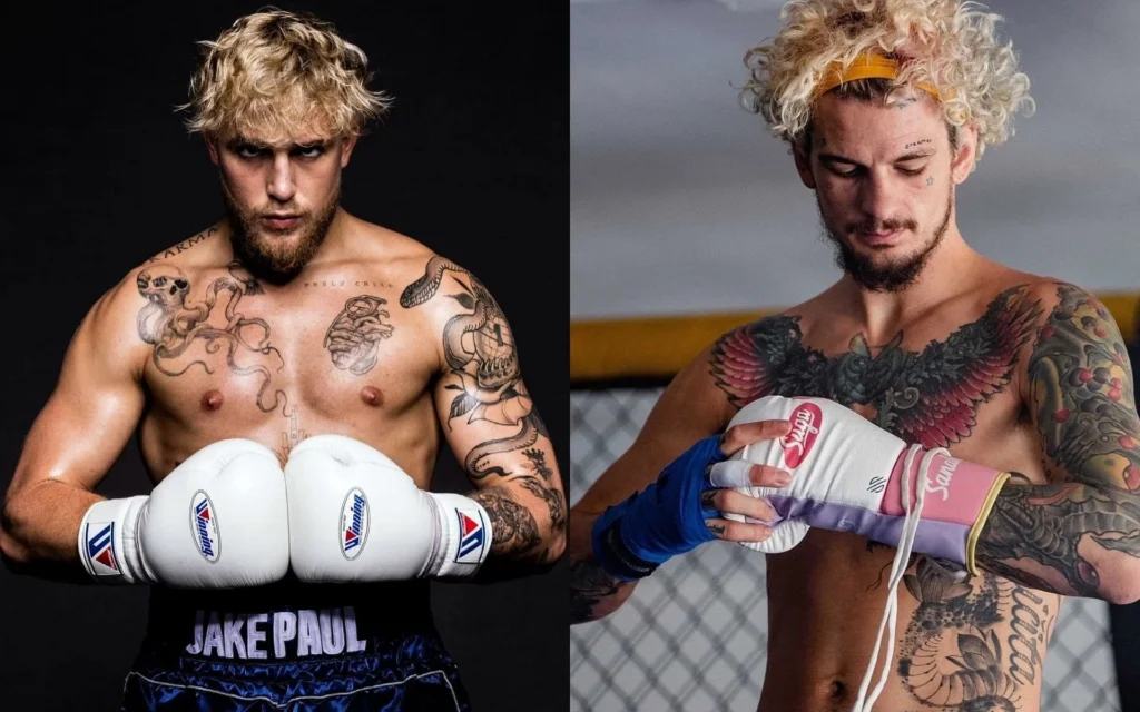 Jake Paul och Sean O’Malley i en face-off — föreslår match på UFC 303