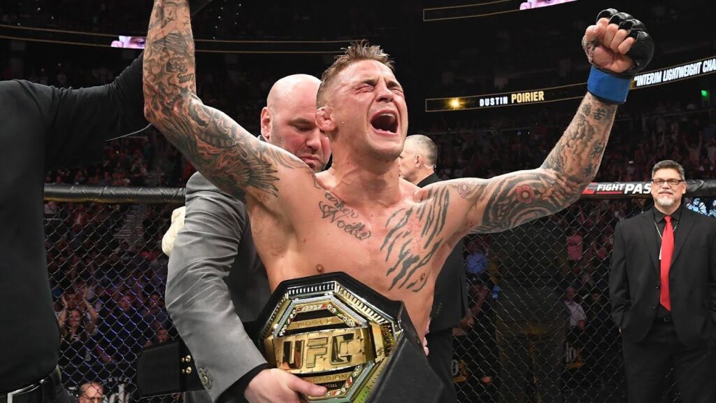 Dustin Poirier avslöjar att Khabib Nurmagomedov lade ut 30 000 dollar för hans UFC 302-fightkit