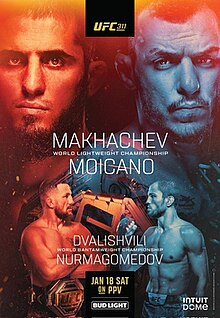 UFC 311: Makhachev vs. Moicano - Resultat och bonusar